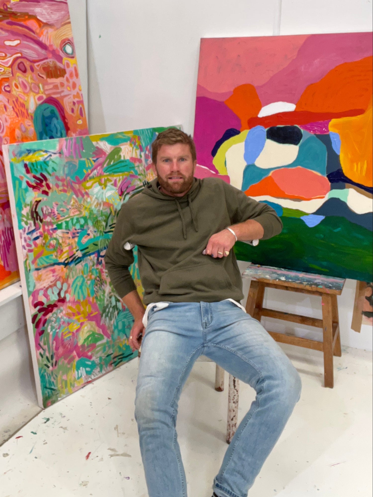 artist Jonathan Gemmell, Paintings by JWG