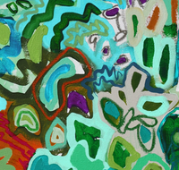 'Jungle Tracks' - Canvas Print- 2 Sizes - 3 Frames