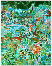 'Jungle Tracks' - Canvas Print- 2 Sizes - 3 Frames