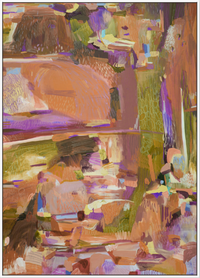 'Summer Land' - Canvas Print - 3 Sizes - 3 Frames