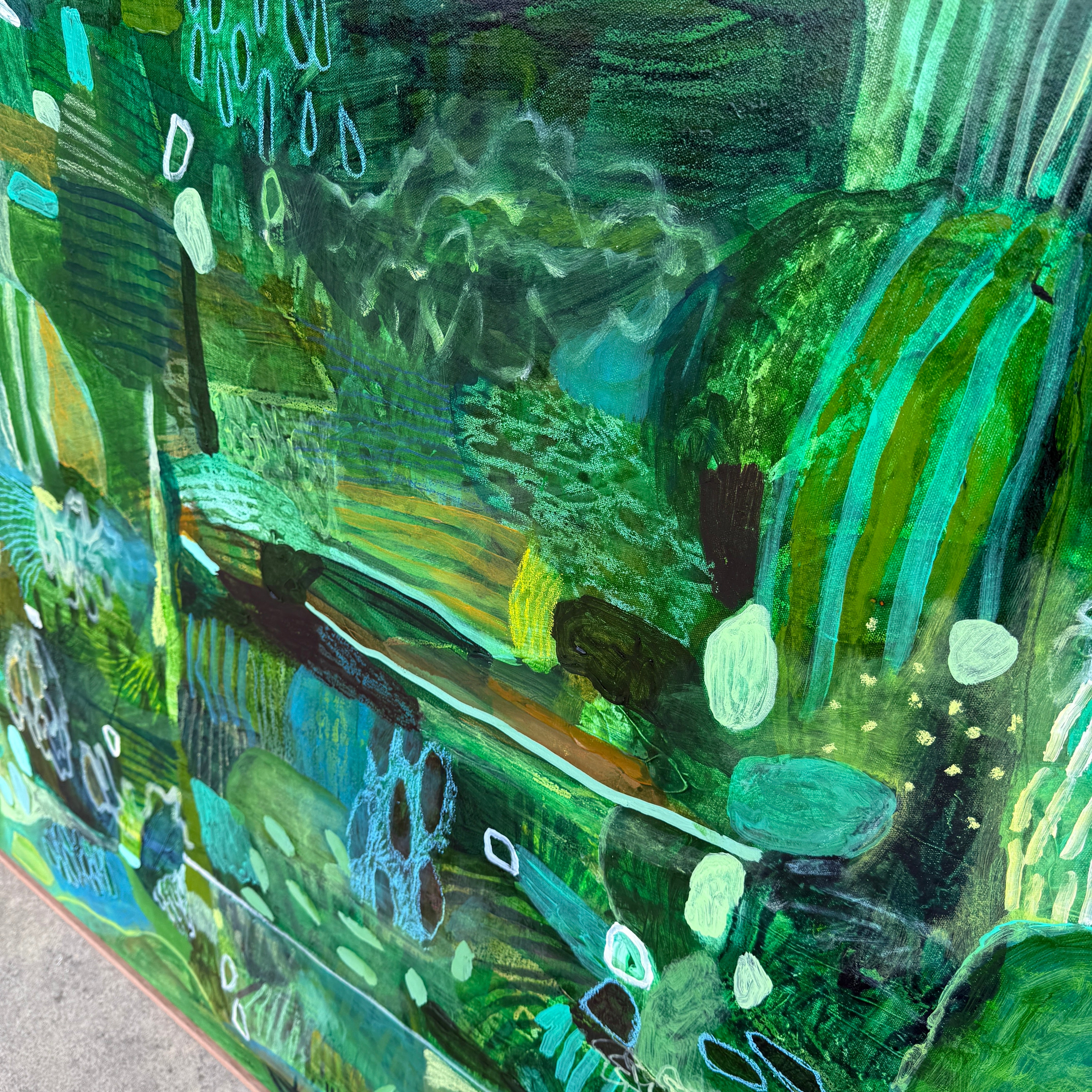‘The Maze Hedge’ JWG Original Painting Artwork