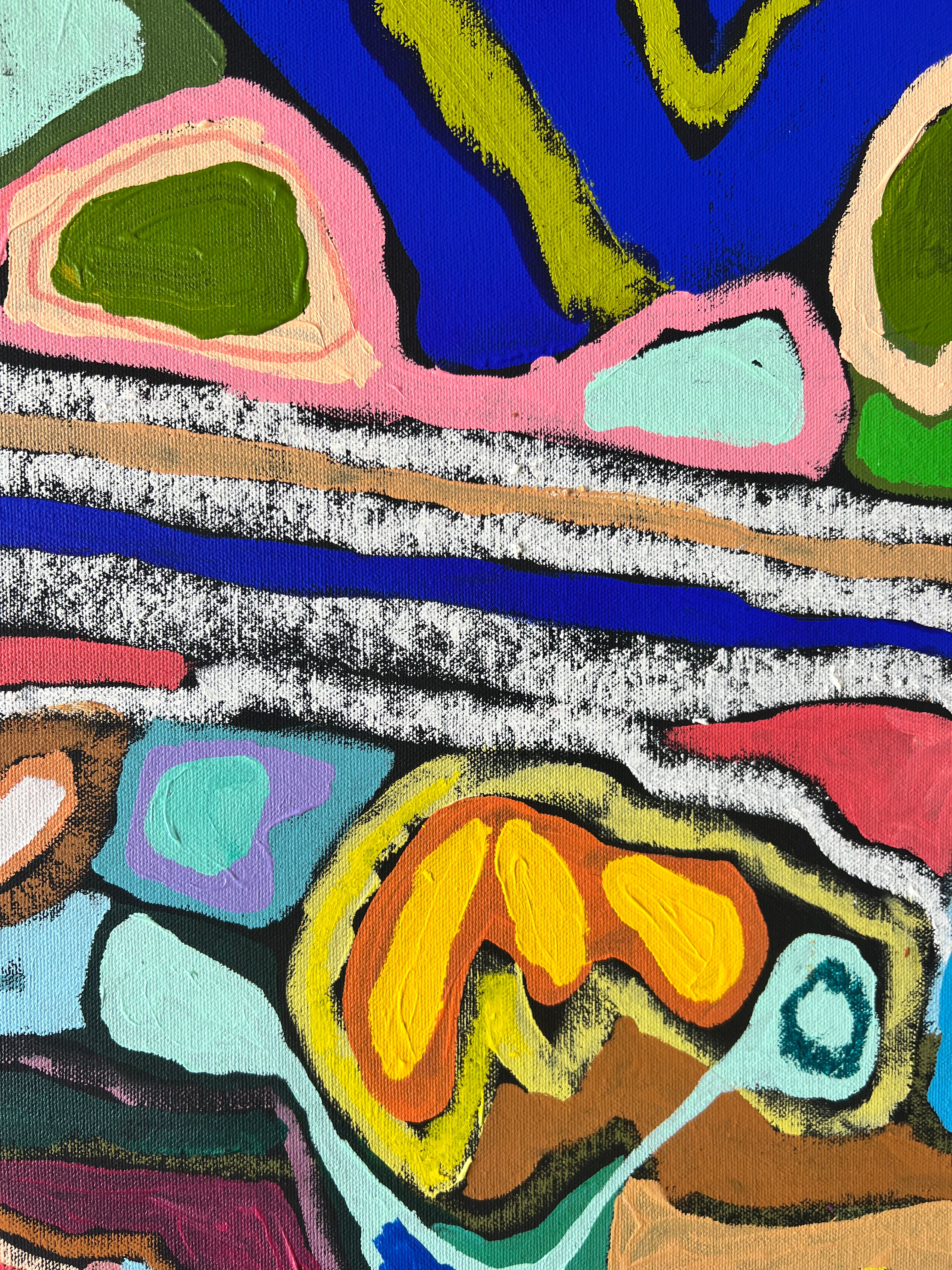 'Wild Horses Run' 175cm x 190cm