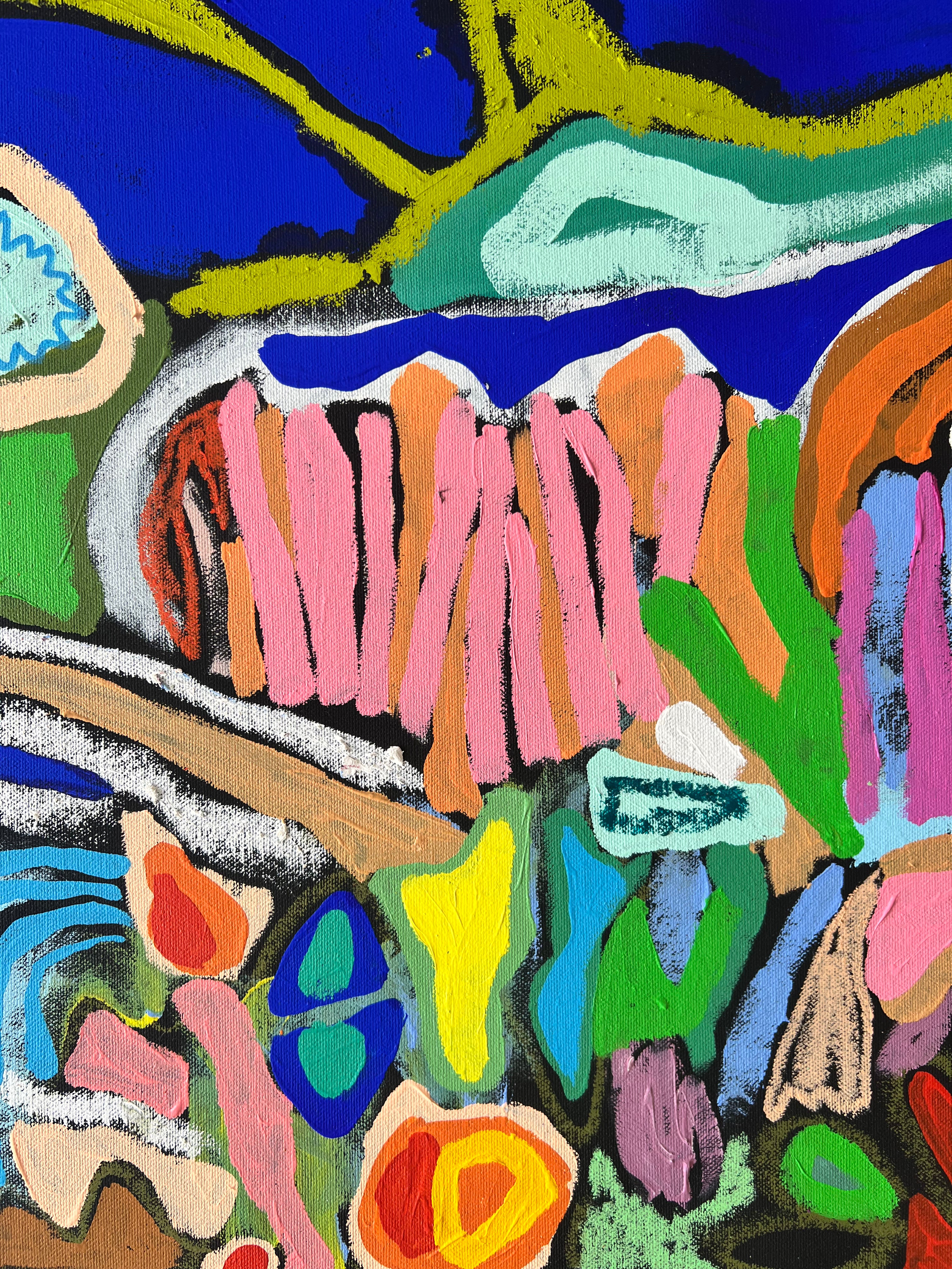 'Wild Horses Run' 175cm x 190cm