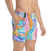 "Tequila Shorts" - Art Board Shorts - Seam thread color automatically matched to design