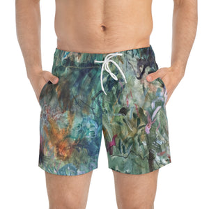 "Rainforest" - Art Board Shorts