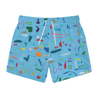 'Blocks' JWG Art Boardshorts