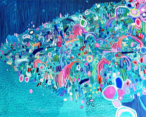 'Magic in the depths' 150cm x 120cm - Artbymejwg