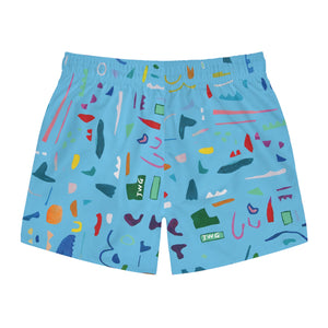 'Blocks' JWG Art Boardshorts