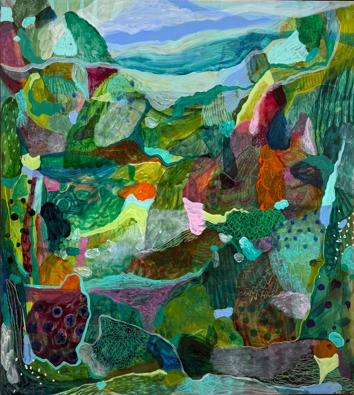 'Beyond the Creek, Over the Hills’