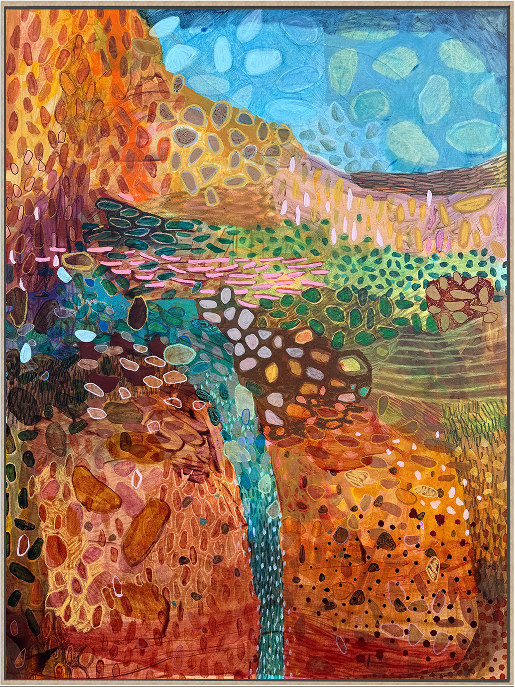 'Country to Coast'

Original Artwork by JWG
125cm H x 90cm W