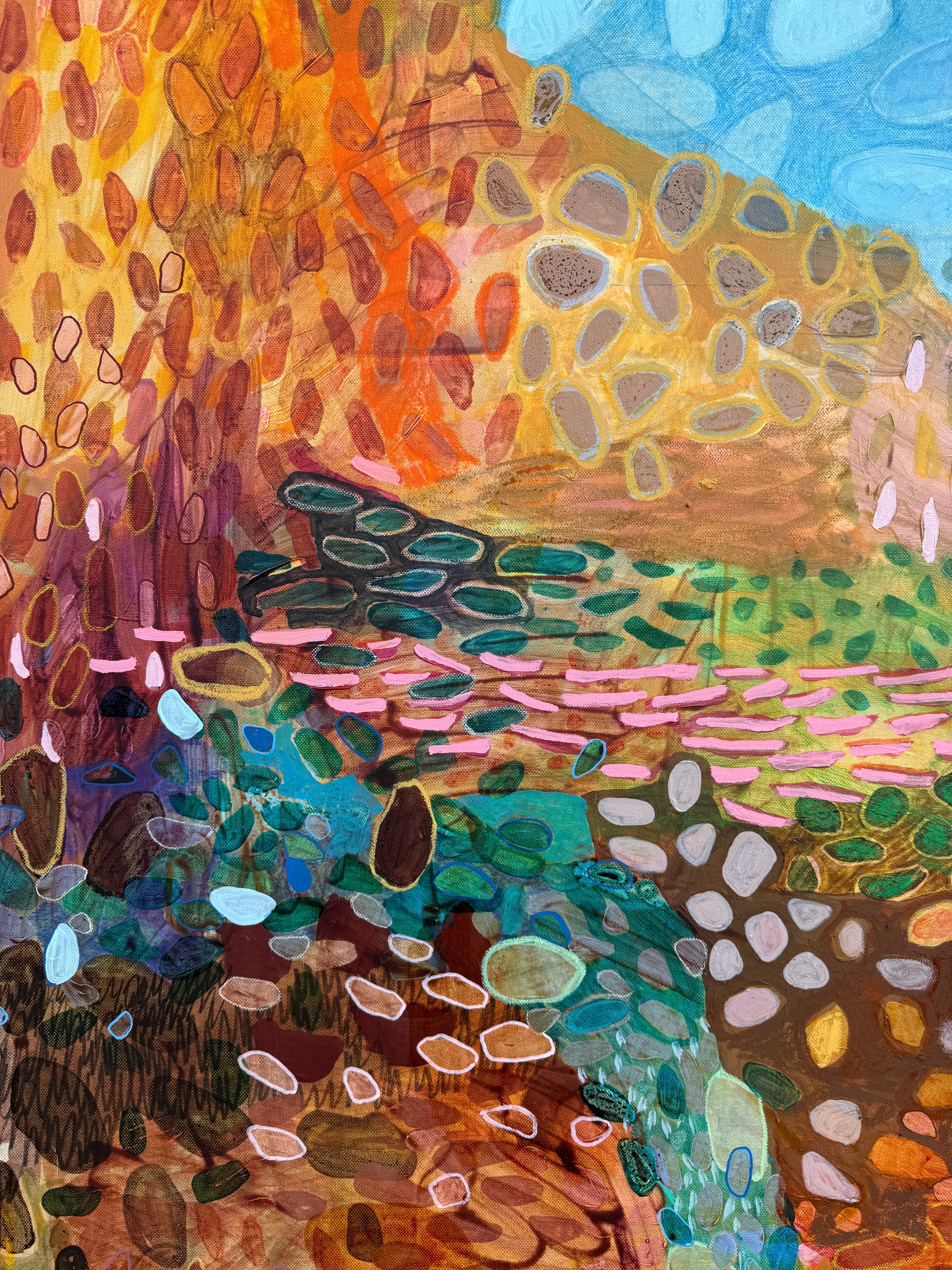 'Country to Coast'
Original Artwork by JWG
125cm H x 90cm W