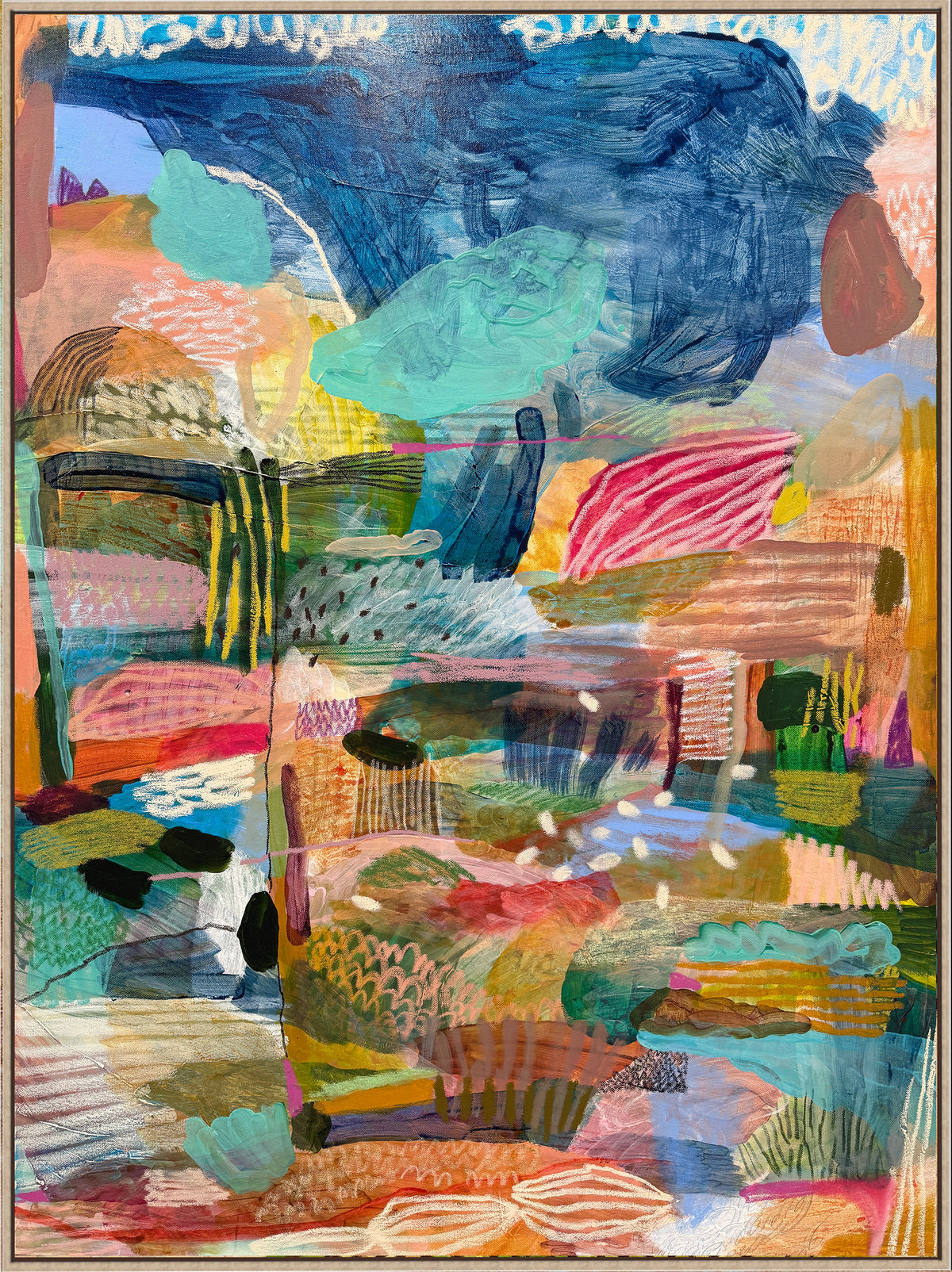 Artwork by JWG original artwork - 'Falling Cloud'