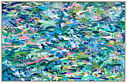 'Flowers of the Stream' - 183cm x 122cm