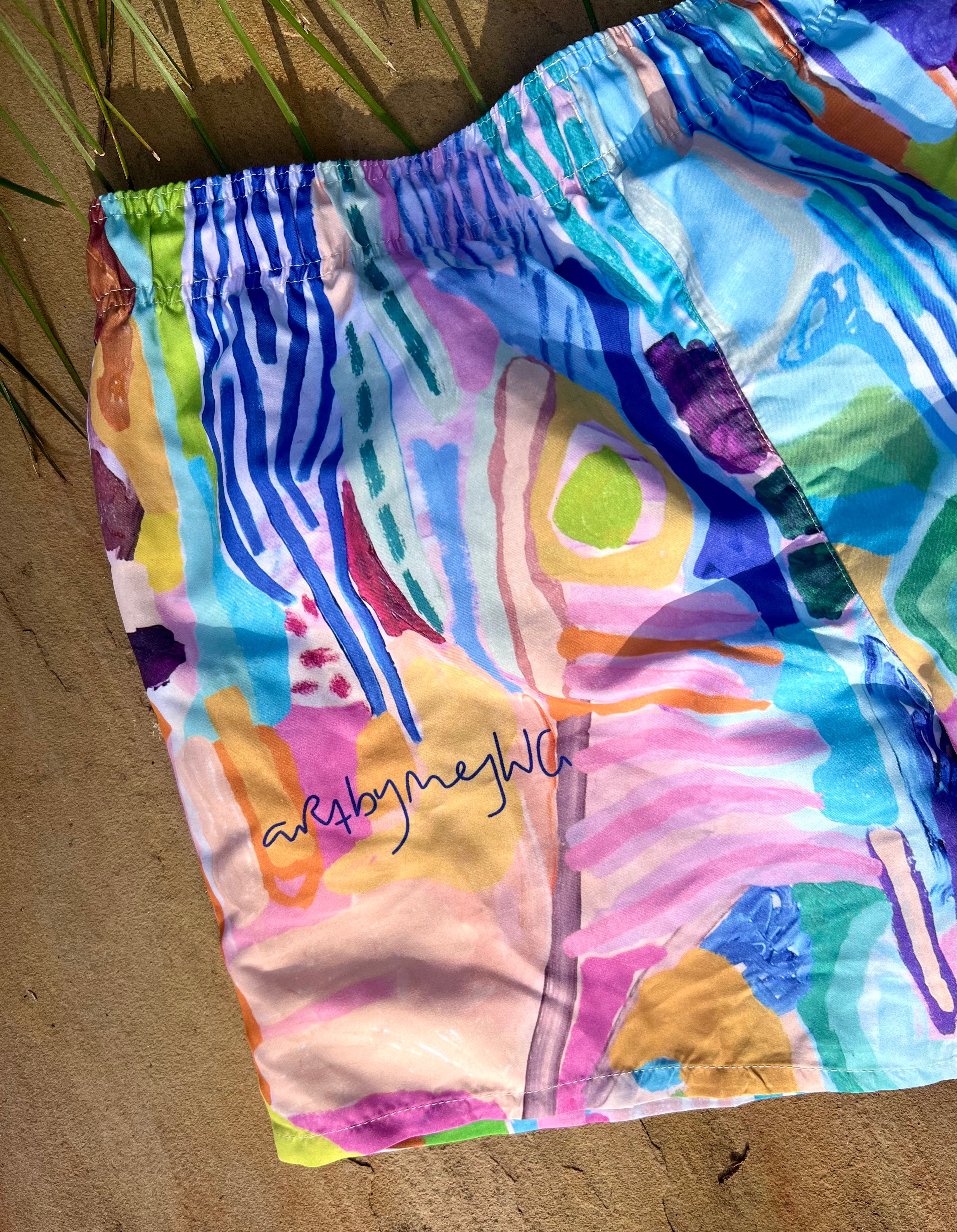 "Tequila Shorts" - Art Board Shorts