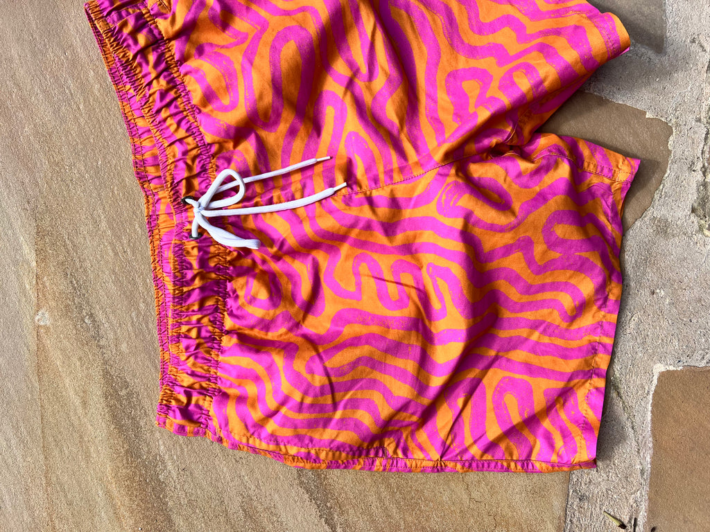 "Blood Orange" - Art Board Shorts