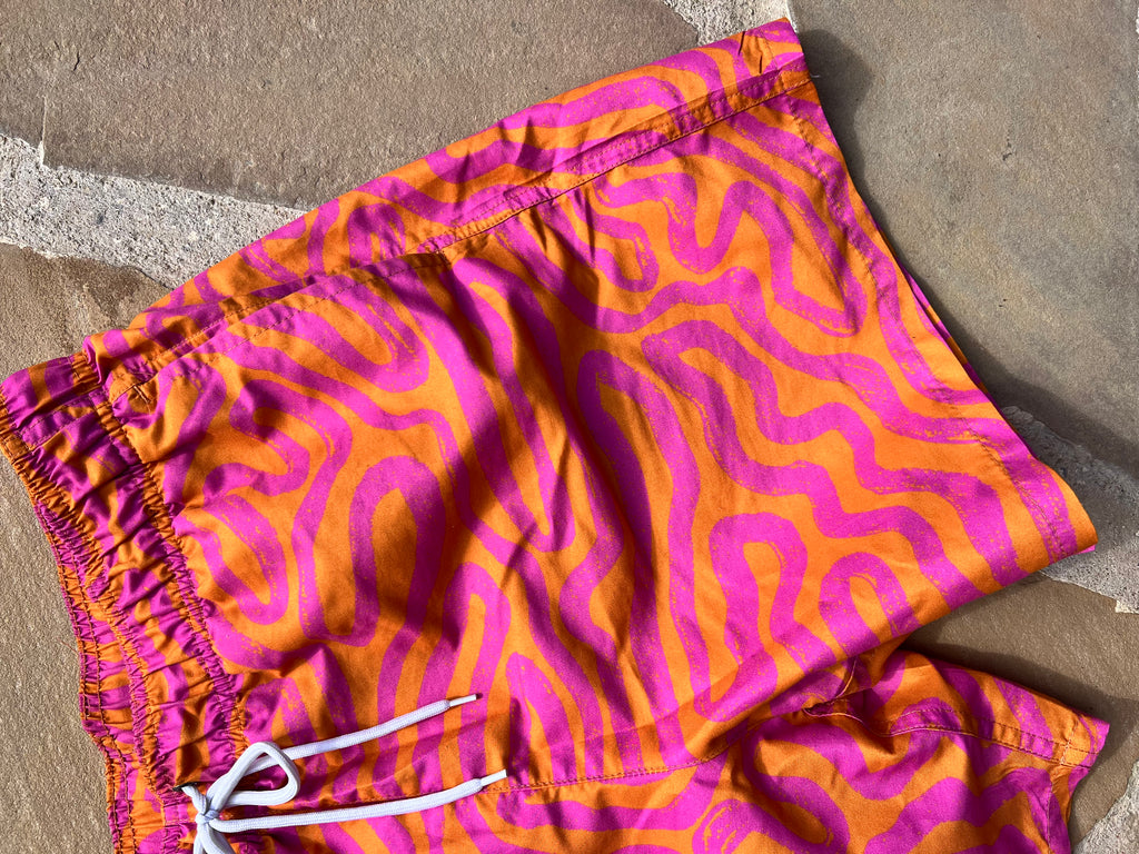 "Blood Orange" - Art Board Shorts