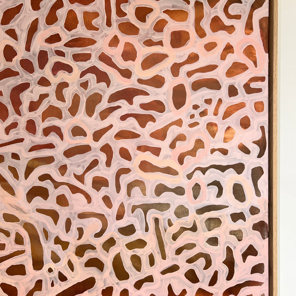 ‘Rose Quarts'  125 x 125 cm