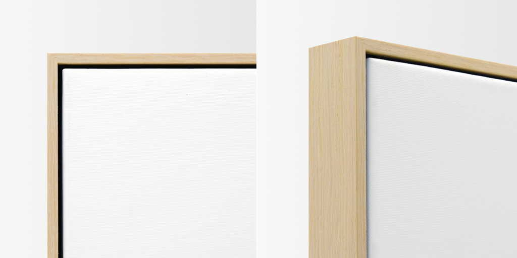 Oak Frame Textured Wood