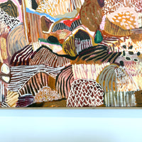 'Pink Sunset on the Valley' artwork by Jonathan W Gemmell, artbymejwg