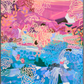 'Pink Lotus' - Canvas Print - 3 Sizes - 3 Frames