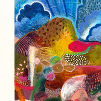 'PlayLand' Original Artwork by Melbourne artist Jonathan Wyl Gemmell. artbymejwg