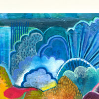 'PlayLand' Original Artwork by Melbourne artist Jonathan Wyl Gemmell. artbymejwg