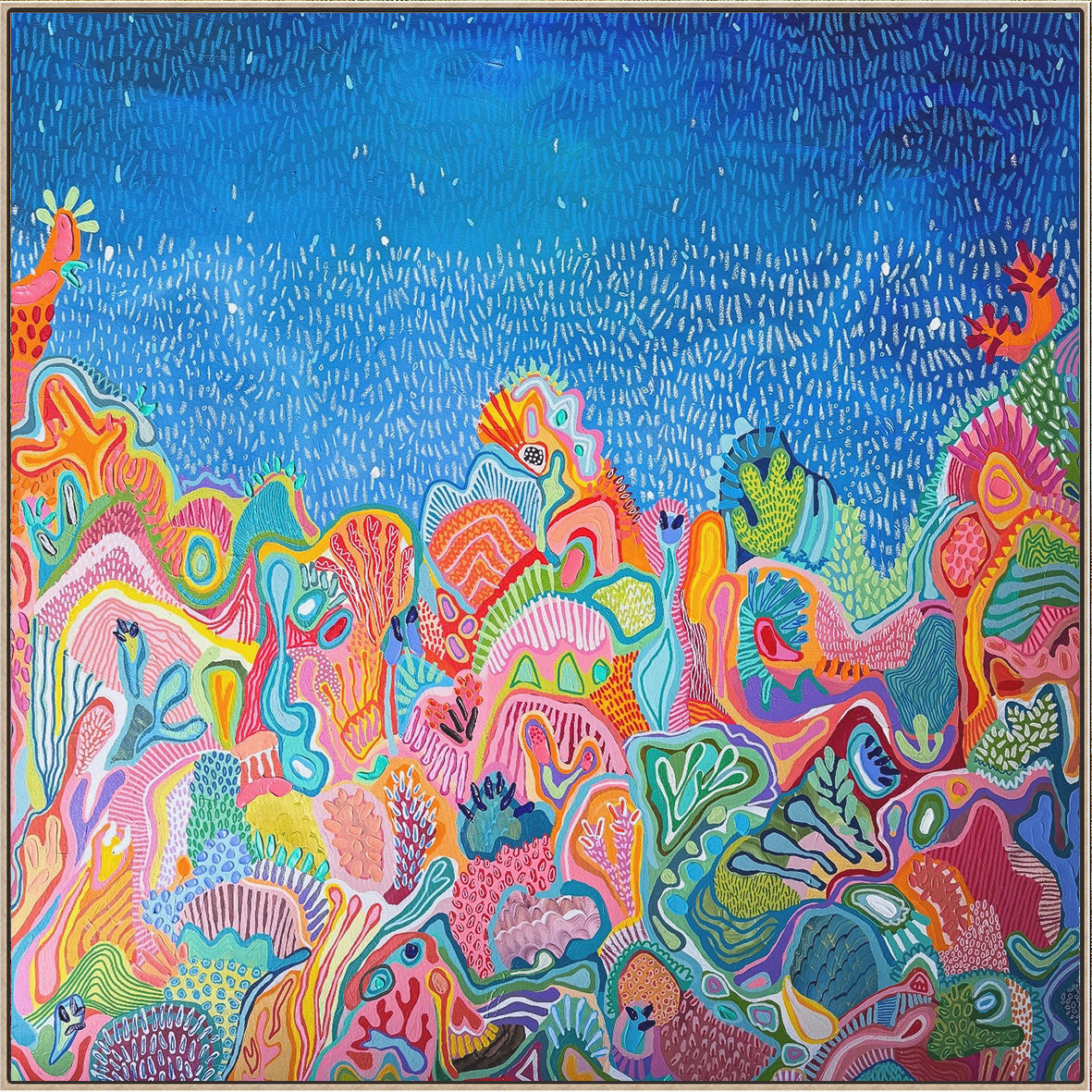 Artwork by JWG original artwork - 'Reef Dreamer'