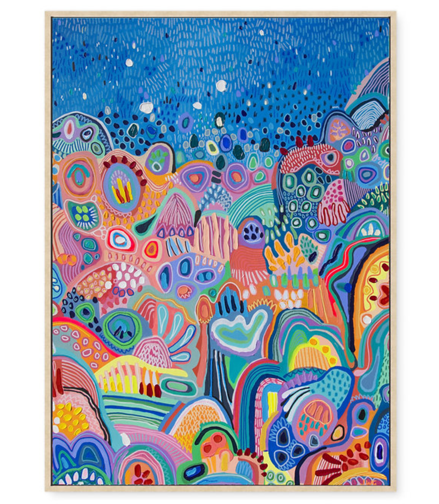 "Reef Dreamer" 60cm x 85cm - Canvas Print - Artbymejwg