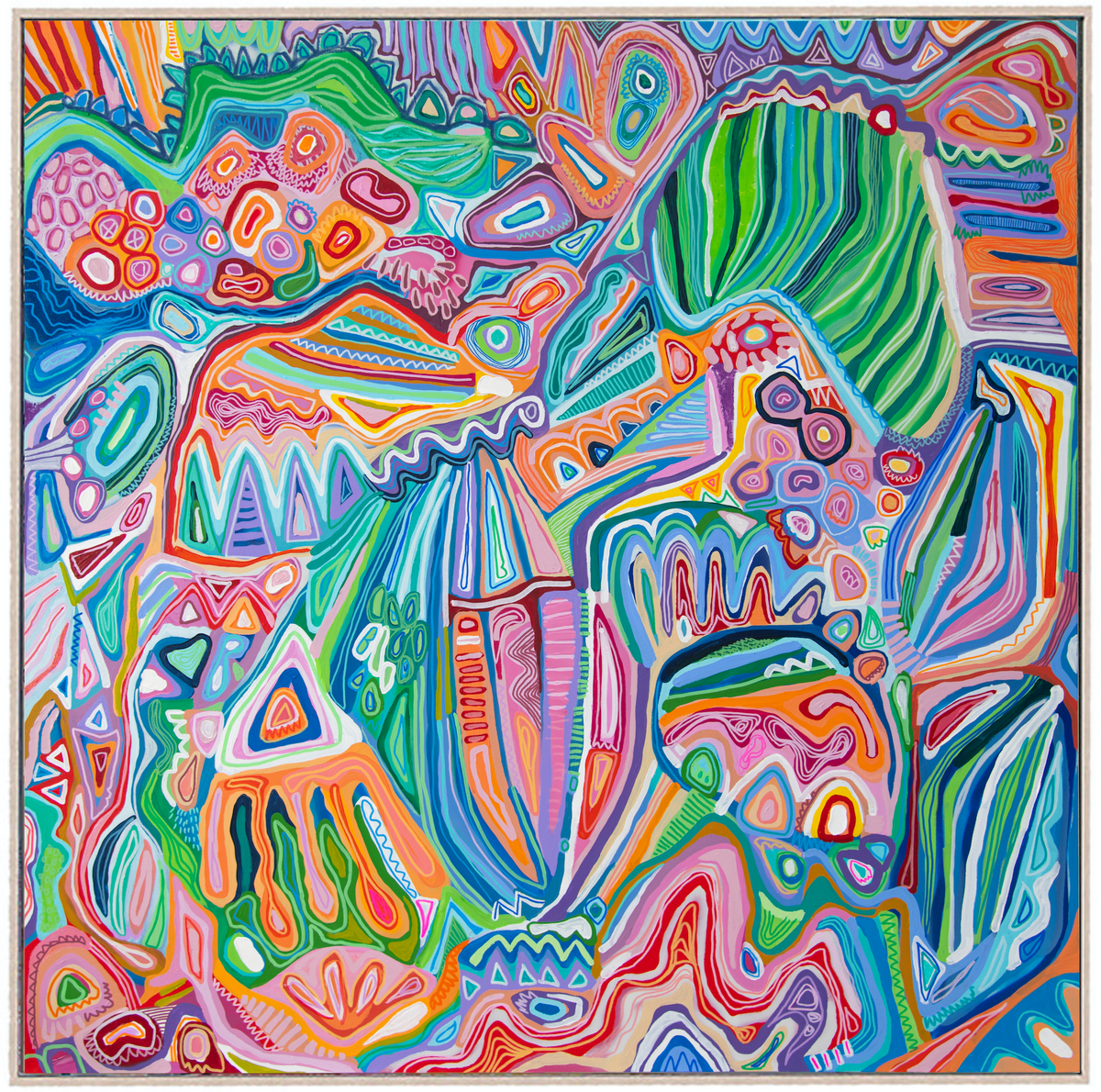 Artwork by JWG original artwork - 'The Hungry Caterpillar'