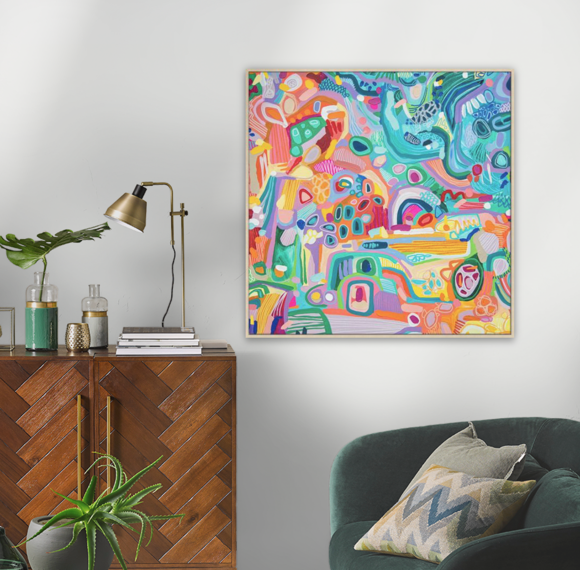 "Coastal Vacay" - Various sizes - Artbymejwg