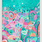 "Fairy Reef" 1m x 72cm - Canvas Print - Artbymejwg