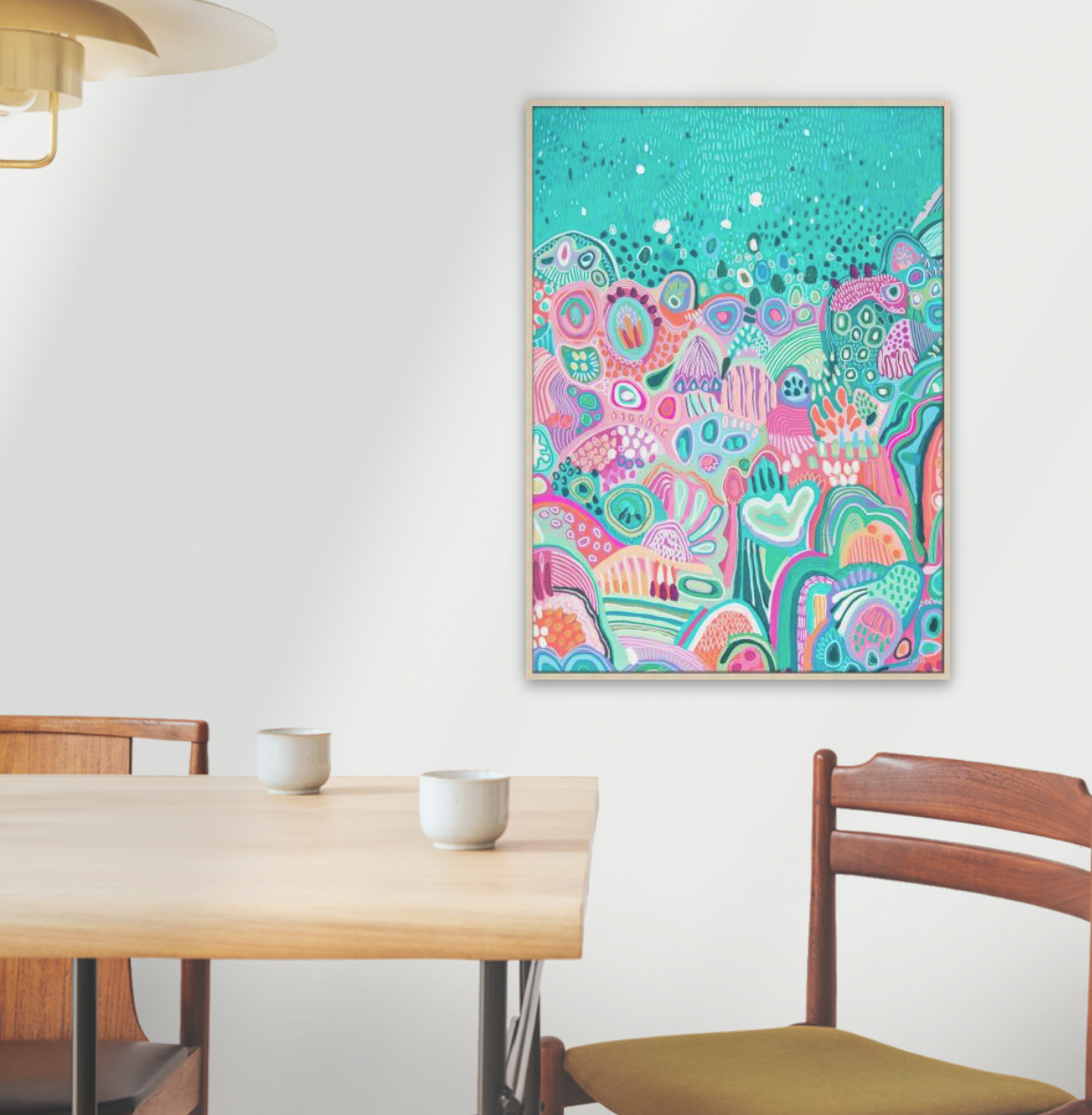 "Fairy Reef" 1m x 72cm - Canvas Print - Artbymejwg