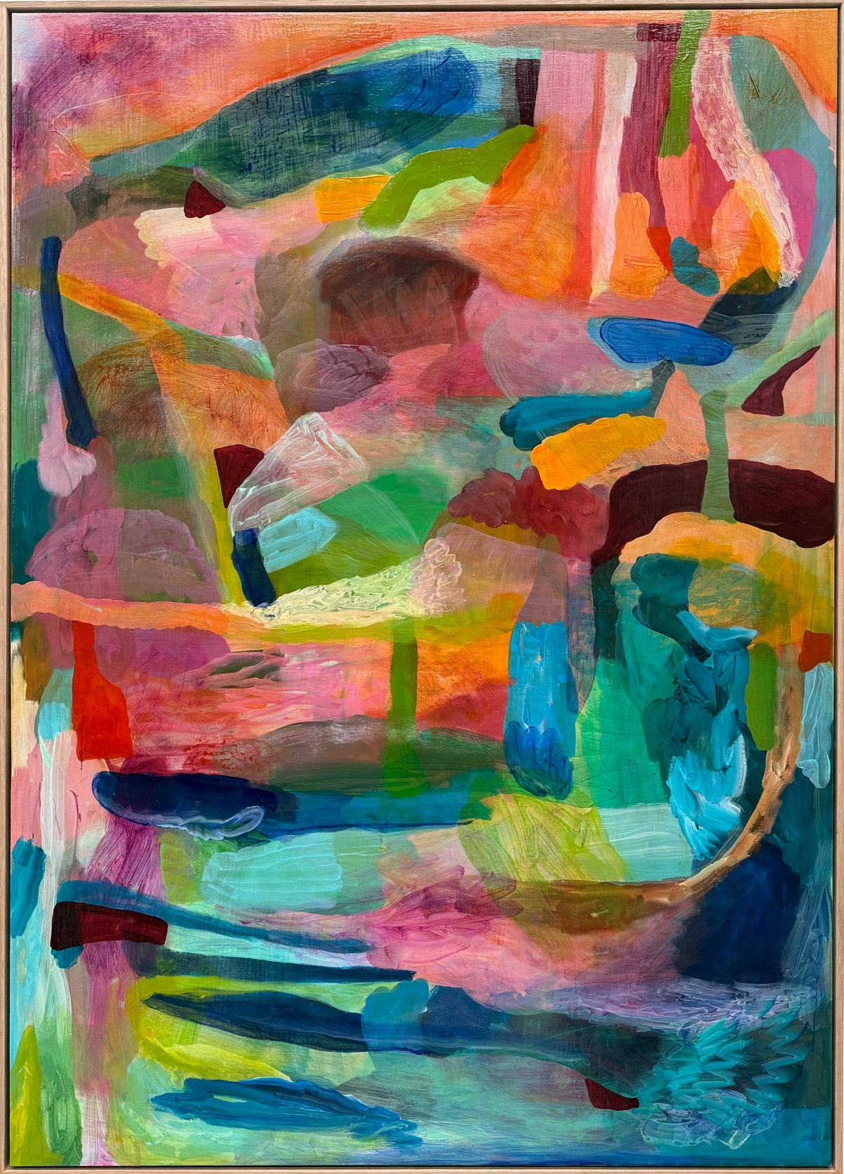 Artwork by JWG original artwork - "Summers Coming'