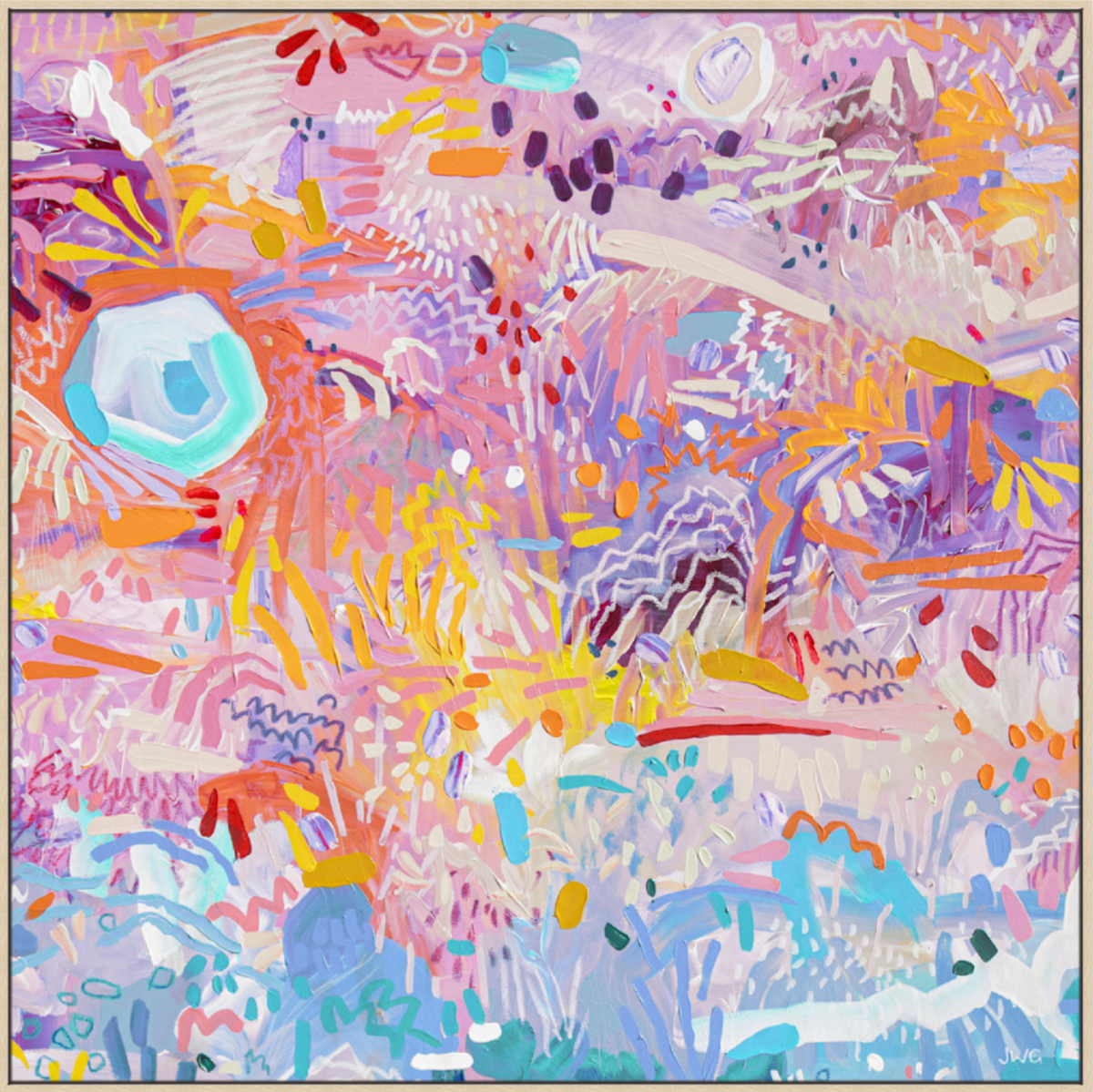 'Summer Break' - Canvas Print- 3 Sizes - 3 Frames