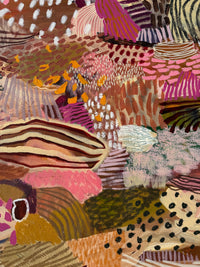 Abstract art with colourful patterns and textures by JWG