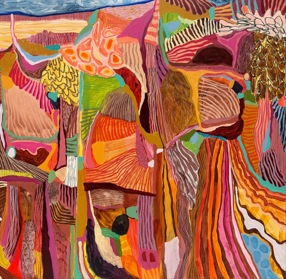 The Places we Visit JWG Original Artwork