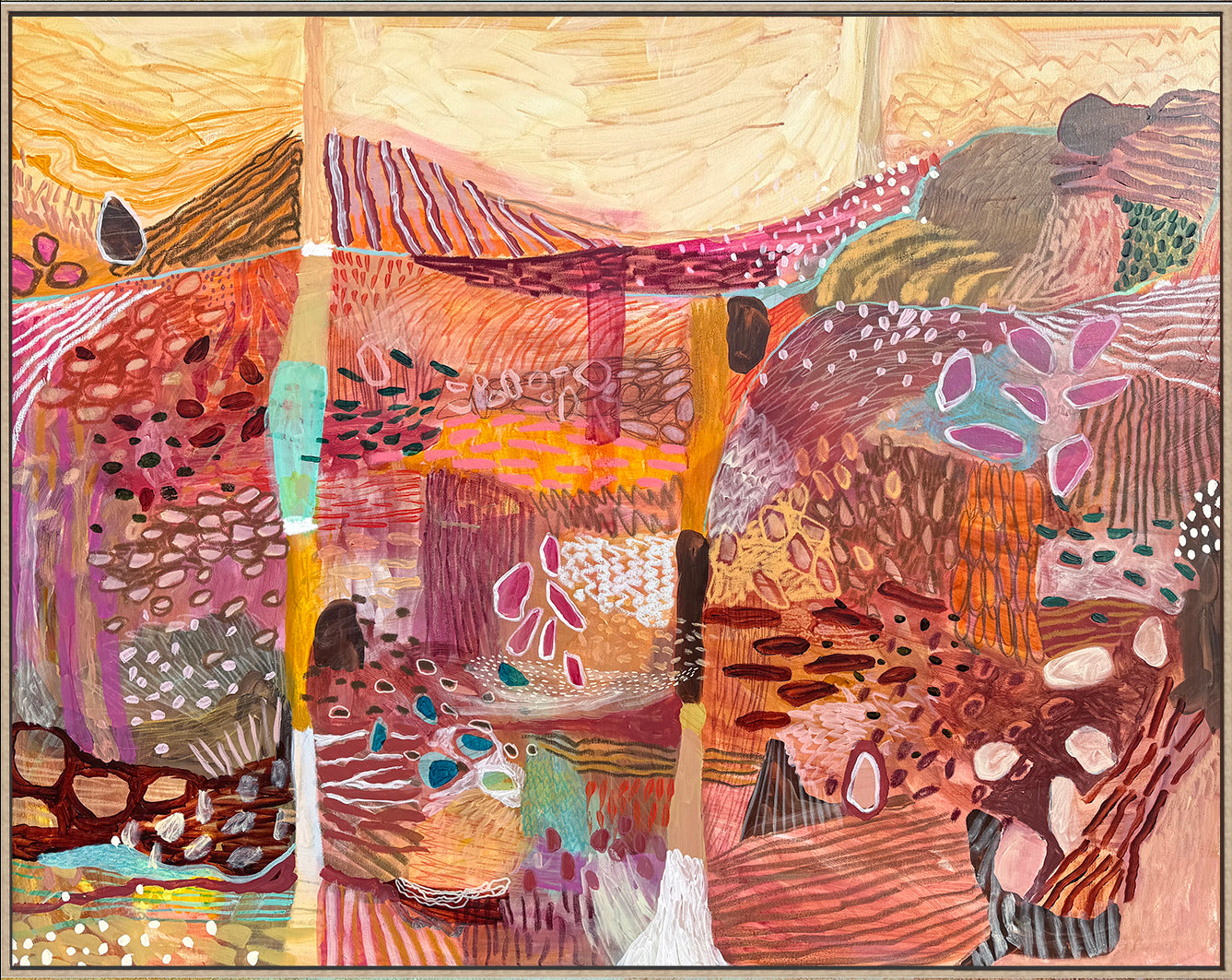 'The Views we have seen Together' Original Art Details JWG Main image