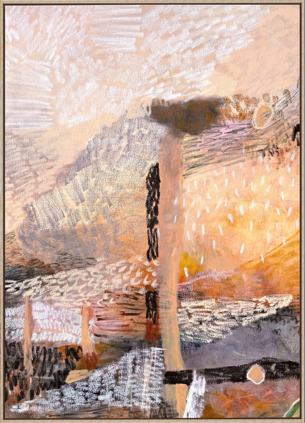 The morning fog canvas print JWG