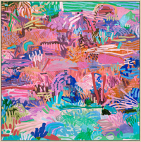 'Tulips by the Water' - Canvas Print- 3 Sizes - 3 Frames