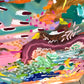 ‘Down the Garden Path'  125 x 125 cm