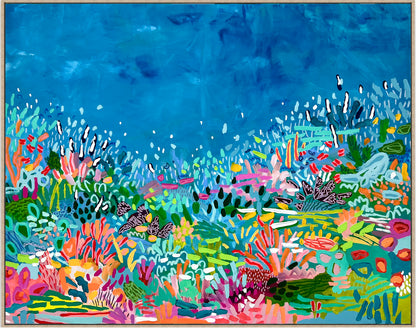 'Lustrous Reef'  125 x 155 cm
