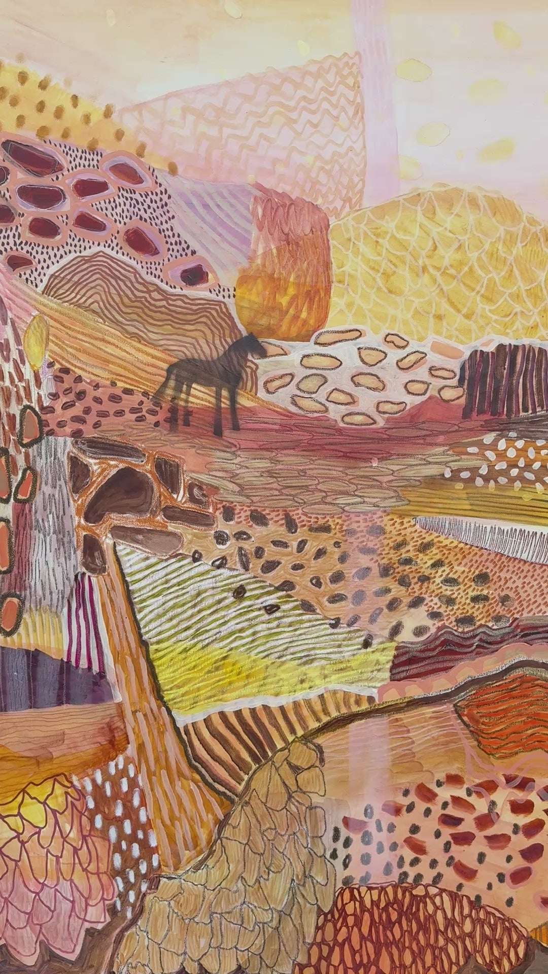 Artwork detailing video