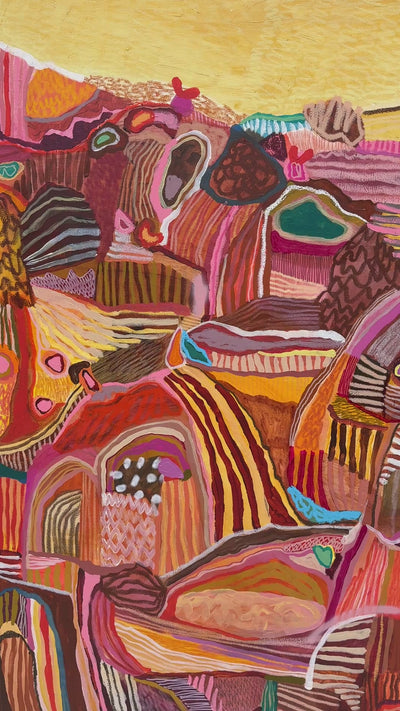 'Sunlit Mountains' JWG arrwork