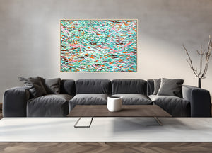 "Spring Winds" 66cm x 96cm - Canvas Print