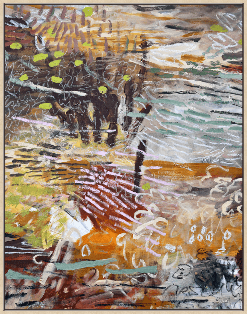 'Through the Bush' - Canvas Print- 2 Sizes - 3 Frames