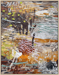 'Through the Bush' - Canvas Print- 2 Sizes - 3 Frames