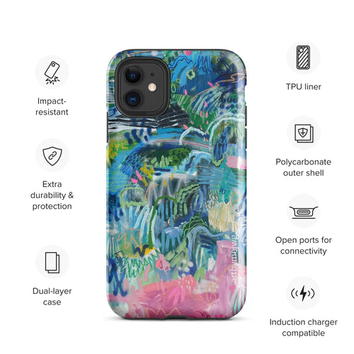 "Pink Salt" Tough Case for iPhone® - Artbymejwg